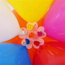 12x Double Layer Balloon Plum Blossom Arch Plastic Buckle For Birthday WeddingJR