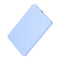 2.5 inch USB 2.0 SATA HDD Hard Disk Drive External Portable SSD Case (Blue)