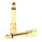 6.3mm 1/4" Male plug to 3.5mm 1/8" SEmale Jack Stereo Headphone SEdio Adapter Z