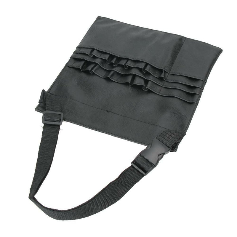 Waterproof Pro Makeup Cosmetic 18 Pockets Artist Brush Apron Belt Strap Bag Case