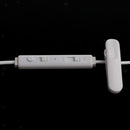 2 Pack 3.5mm Wired Acoustic Hollow Air Tube Earpiece Earbuds Anti-radiation