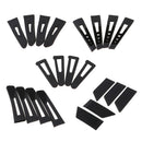 8Pcs Plastic Sleeve Cuff Tab Sewing Hook Loop Tape Clothing Accessories 07