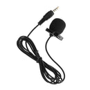 High Sensitivity Stereo HiFi Sound Lavalier Clip-on Condenser Microphone