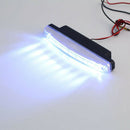 2 Pc Car Light 8LED DRL Fog Driving Daylight Daytime Running LED White Head Lamp