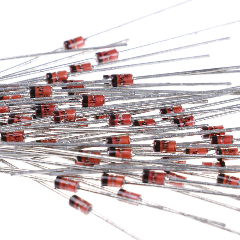 50pcs 1W 5.1V Zener diode 1N4733A 1N4733 IN4733A IN4733 5V1 volt DO-35U2 SEAU