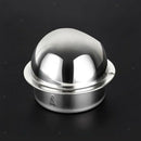 Stainless Steel Wall Air Vent Round Metal Insect Ventilation Grille 8cm
