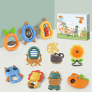 10pcs Newborn Baby Rattle Infant Rattles Infant Hand Grasping Toys Gifts