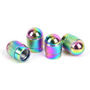 4pcs Wheel Tyre Tire Valve Stem Air Dust Cover Screw Cap Car Truck Bike Neochrom