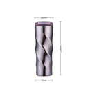 500Ml Coffee Insulation Cup Stainless Steel Spiral Vacuum Flask Portable Gr Z5T8