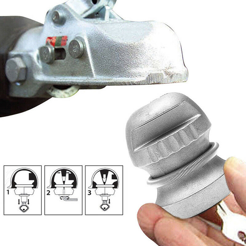 Insertable Hitch Lock Trailer Coupling Hitch Lock Tow Ball Caravan For Security-
