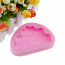 happy birthday silicone cake mold fondant mould tools for decor baking tools BX