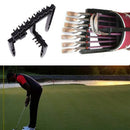 Black Golf 9 Iron Club Holder Fit for Any Size of Golf Bags