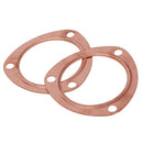 3 Inch Copper Header Exhaust Collector Gaskets Reusable SBC BBC 302 350 454