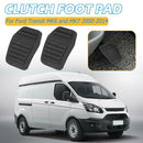 1 Pair Car Brake Clutch Pedal Pads Rubber Pads Covers for Ford Transit Parts