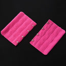 2 Pcs Ladies 3 x 4 Hook Bra Extenders Strap Extention - Purple U4M1