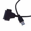 USB 3.0 to SATA 22 Pin Cable 2.5" Hard Disk Driver Cable SSD Adapter Cord