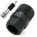 Teeth Metal Free Wheel Spline Alternator Clutch Pulley Removal Tool Universal