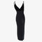 BlackSexy WomenBandage Backless MaxiDressSummer Beach Nightclub Cocktail M  A#S
