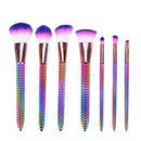 7pcs Corn Makeup Brushes Eyebrow Eyeliner Blush Cosmetic Concealer Tools A
