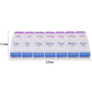 14 Grids Pill Storage Box Medicine Holder Container Case Home Organizer