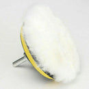 Car Polisher Gross Polishing Buffer Buffing Pad Kit Set Drill Adapter Tool- Q8H0