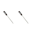 2x Digital Food Thermometer Kitchen Baking Meat LCD Display for Kitchen BBQ