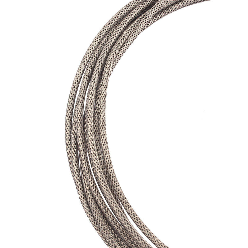 1x Braided Shielded Single Conductor Guitar Circuit Wire Hookup Wire 22 AWG