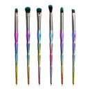 Makeup Brushes Kit Powder Eye Shadow Applicator Colorful Cosmetic Brushes Kit
