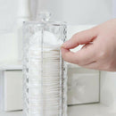 Cosmetic Makeup Pads Storage Holder Cotton Pads Dispenser Table Organizer