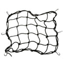 Premium Bike Bungee Cargo Net - X-thick Cord - 6 Hooks E2J3