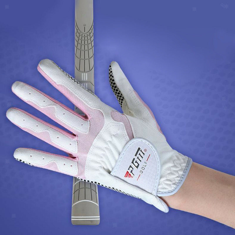 Women's Golf Gloves Pink Glove Mini Stroke Counter Single Count