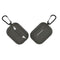Anti-Fall Silicone Earbuds Case Earphone Box Protector w/Buckle for Airpods Pro