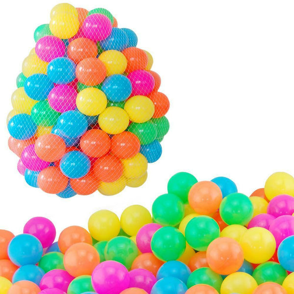 50PCS Eco-Friendly Colorful Soft Plastic Ocean Wave Ball Baby Toys  #gib