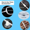 Aquarium Air Stone Kit, Fish Tank Bubbler, Nano Furnace Flue Round Air Ston U3Y9