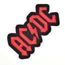 AC/DC Iron On Patches Embroidered Patch For Cloth Cartoon Badge Garment AppliqLJ