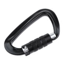 Strong D-Ring Carabiner Rock Climbing Screwgate Carabiner Rappelling