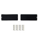 2Pcs Open 5 String Bass Pickups Wired Soap Bar Style Replacement Musical