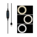 10inch White LED Ring Light 3 Modes SMD 2835 LED Makeup Selfie Fill Light