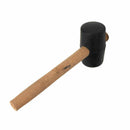 Lightweight Double Faced Mallet Wooden Shaft Handle Rubber Hammer sdf YZY