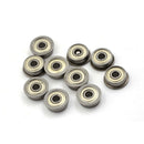 10x F625ZZ Steel Shielded Flanged Ball Precise Flange Bearing 5x16x5mm M lj
