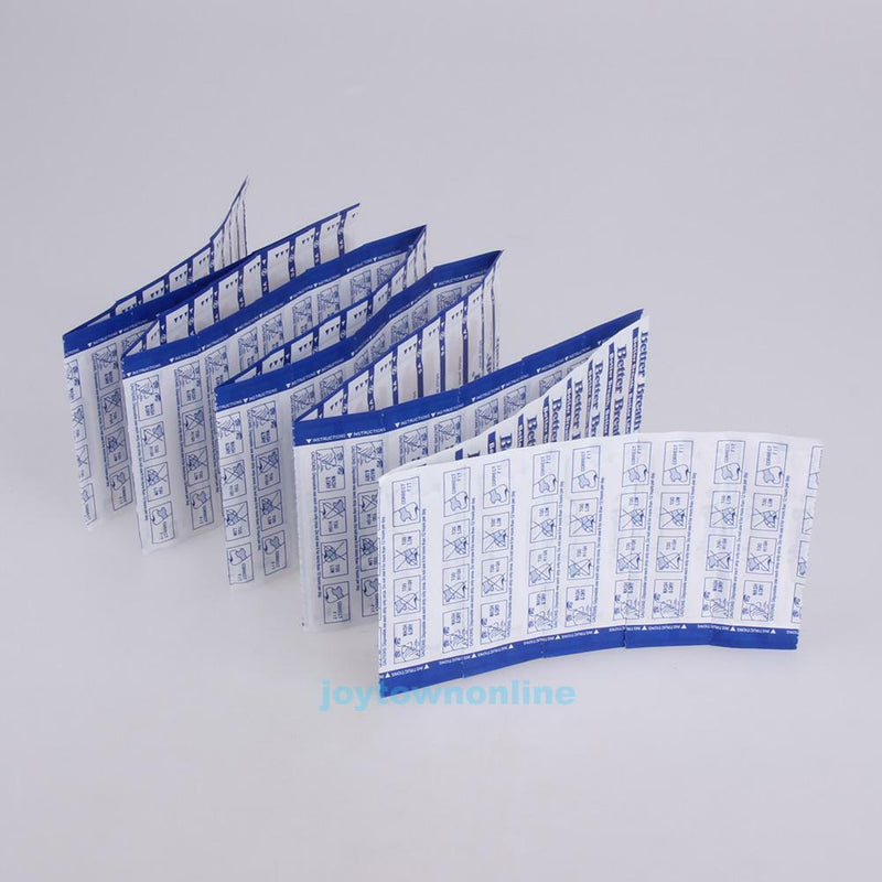 100pcs Better Breath Nasal Strips Large Right Aid Way to Stop Snore 55 X 16mm