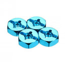 4Pcs Hexagonal Combiner Wheel Rim Hex 7Mm Upgrade 12Mm Metal Adapter for 1/ P3Z6