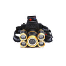 T6 High Power Lantern Waterdichte Led Induction Zaklamp Head Light OplaadbareFT