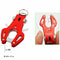 Tiger Hook Lock Carabiner Clip Hiking Climbing Kit Keychain Buc Ring Key L0O8