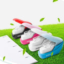 Stapleless Stapler Portable Student School Office Supply ABS Staple-Free B7F8