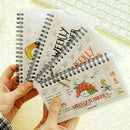 Cartoon Creative Portable Notebook/Diary Agenda/Pocket Book/Office V2E8 S5M L2H7