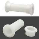 Nylon Motorwell Drain Tube With Plug Boat Marine Length 3.3CM Width 3.3CM QSY