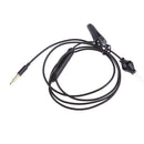 2 Pack 3.5mm Wired Acoustic Hollow Air Tube Earpiece Earbuds Anti-radiation