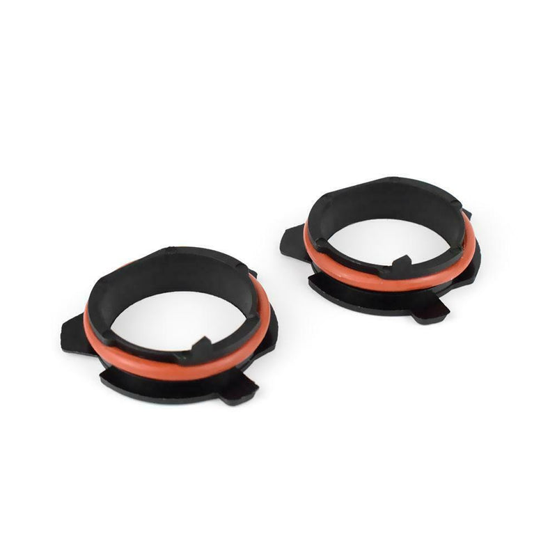 1 Pair H7 LED Headlight Bulb Base Adapters Holders for E39-2 5 Series SLK