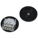 B103 16x2mm 10K Ohm Double Dial Taper Wheel Duplex Potentiometer 5Pcs L1O9